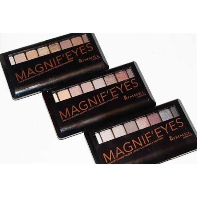 Rimmel London Eyeshadow palette แท้ 100% มีทั้ง shimmer และ matts ในตลับเดียว