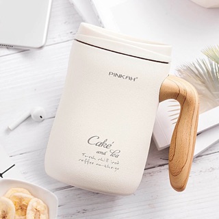Pinkah แก้วMUGร้อน/เย็น  แสตนเลส316L 2 ชั้น สูญญากาศ.
