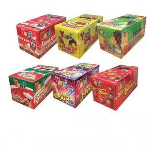 พร้อมส่ง Yupi ยูปี้เยลลี่หลากรูปแบบ เซ็ท 12 ชิ้น