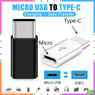 【ซื้อ 5 แถม 1】Android Micro USB เป็น Type C OTG อะแดปเตอร์ชาร์จ แปลงข้อมูลการถ่ายโอนข้อมูล