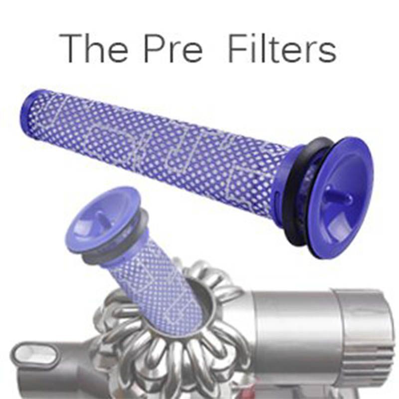 2 PreFilter And 1 HEPA Filter kit for Dyson V6 Absolute Cordless Stick