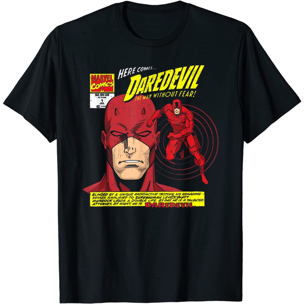 เสื้อยืดหนังสือการ์ตูน Marvel Daredevil - เสื้อผ้า - เสื้อยืด - เสื้อยืด - เสื้อยืดสําหรับผู้ใหญ่ - 