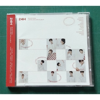 อัลบั้ม ญี่ปุ่น SEVENTEEN - 24H Japanese Album เวอร์ ธรรมดา ของแท้ แกะแล้ว พร้อมส่ง Kpop CD