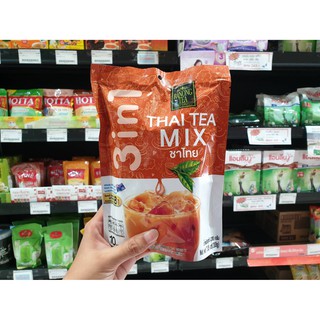 🔥เรนอง ที ชาไทย ปรุงสำเร็จชนิดผง 200 กรัม 10 ซอง RANONG TEA THAI TEA MIX 200g.