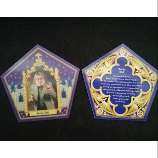 Harry potter Chocolate frog card - Bertie bott การ์ดกบ