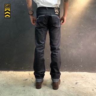 SUP018 SUP​057 กางเกงยีนส์ขายาว ทรงกระบอกแบบพิเศษ​ Selvedge Denim Special (Gasoline &amp; Garage) ปั๊มน้ำมันแก๊สโซลีน (SUP)