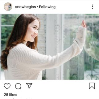 Snowbegins ผ้า wool นุ่มๆ (shop 890+50ค่าส่ง)