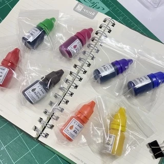 หมึกเติมตรายาง ตรายางหมึกในต้ว หมึกตรายางแฟลชแสตมป์ ขนาด 10 ml.