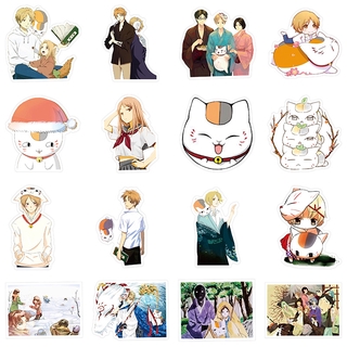 夏目友人帳  นัตซึเมะกับบันทึกพิศวง sticker สติกเกอร์กันน้ำรูปแบบท…