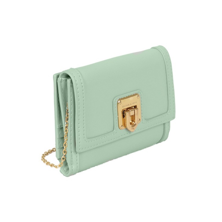 CK WOMENS FOLDING WALLET - CARD WALLET - 0050