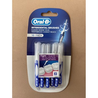 แปรงซอกฟัน Oral B ขนา 0.6-0.7 มม for very fine tooth gaps &amp; tight space