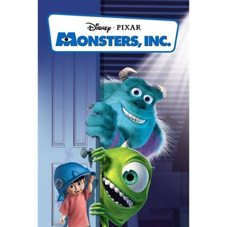 DVD หนังการ์ตูนมาสเตอร์ บริษัทรับจ้างหลอน (ไม่)จำกัด Monsters Inc. (2001) (พากย์ไทย/อังกฤษ-บรรยายไทย) ของพร้อมส่ง