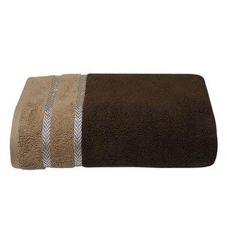 ผ้าขนหนู DOUBLE TREE 27X54 นิ้ว สีน้ำตาล TOWEL DOUBLE TREE 27X54" BROWN