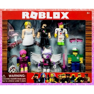 Roblox โรบล็อก #4 เซ็ต 6ตัว ขนาดความสูง 7cm.