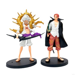 ใหม่ โมเดลฟิกเกอร์ One Piece Nika Luffy Shanks ของเล่นสําหรับเด็ก