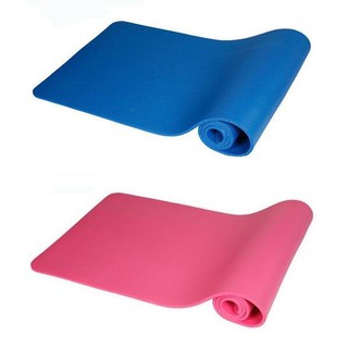 🔥หนา 6 มิล🔥 เสื่อโยคะคุณภาพ หนา 6 มม. ขนาด 175x60 cm. พร้อมสายรัด - Yoga mat แผ่นรองโยคะ