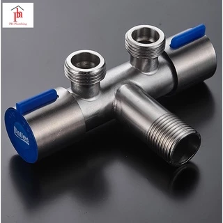 🔥 H Plumbing🔥 วาล์วฝักบัว วาล์วสแตนเลส304 ก๊อกเปิดปิดฝักบัวอาบน้ำ ฟรี!! เทปพันเกลียว 👍👍 (สิ้นค้าพร้อมส่งจากไทย)