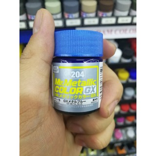 สีเมทัลลิก MR.METALLIC COLOR GX204 METAL BLUE 18ml