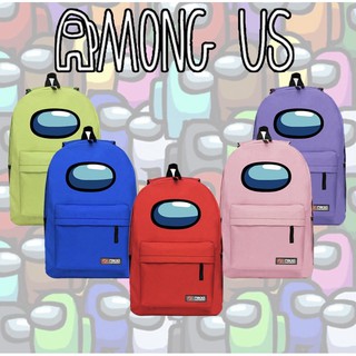 มีสินค้าพร้อมส่ง กระเป๋า Among us สุดฮิต หลากสี