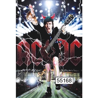 โปสเตอร์วงดนตรี วินเทจ AC/DC