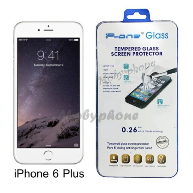 P-one ฟิล์มกระจกนิรภัย iPhone 6 Plus/ 6s Plus