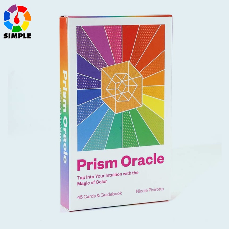 45 pcs Prism Oracle Cards Games