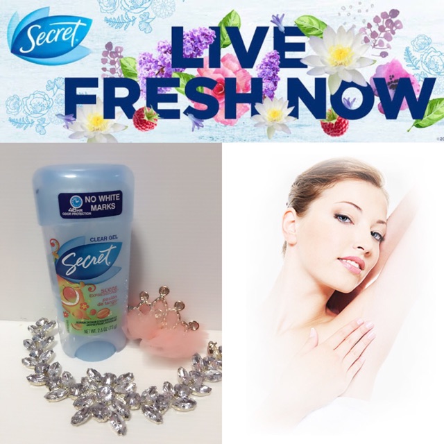 โรลออนระงับกลิ่นกาย รูปแบบใหม่ล่าสุด จาก Secret