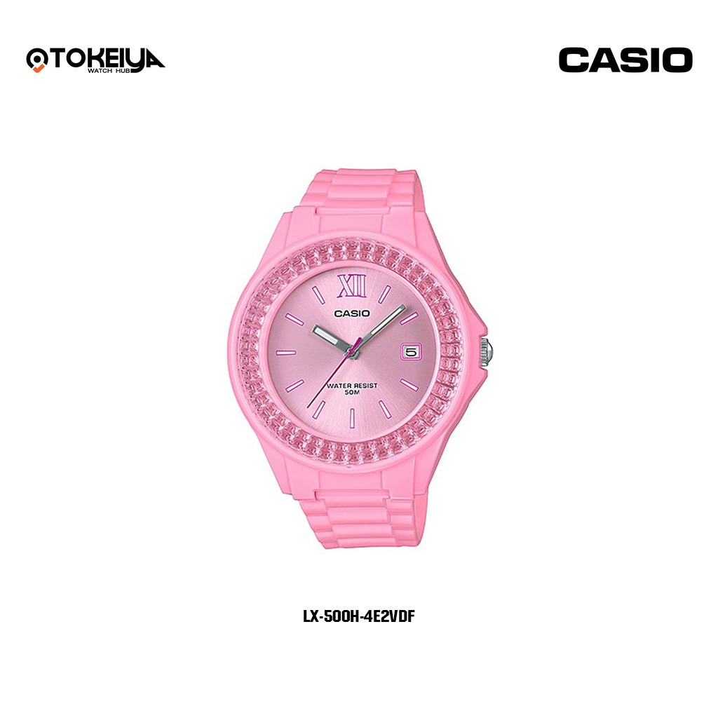 Casio Standard นาฬ กาข อม อผ หญ ง Lx 500h 4e2vdf Lx 500h 4e3vdf Lx 500h 4e5vdf Lx 500h 4evdf ส นค าใหม ของแท Shopee Thailand