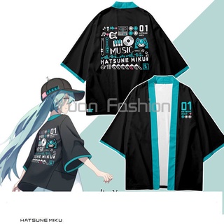 [สินค้าเฉพาะจุด] Hatsune miku Feather ทอเสื้อ miku cos kimono สองมิติ vocaloid/V บ้านอะนิเมะเสื้อผ้าลำลองคอสเพลย์