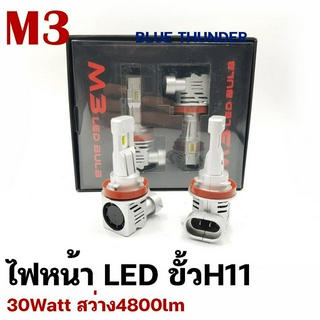 ไฟหน้า LED รถยนต์ รุ่นM3 ขั้ว H11  / (จำนวน 2ดวง)