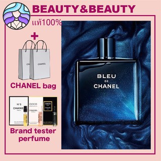 🚚 พร้อมส่ง🚚 Chanel Bleu De Pour Homme Spray Eau de Toilette Eau de Parfum Parfum EDT 50/100ml