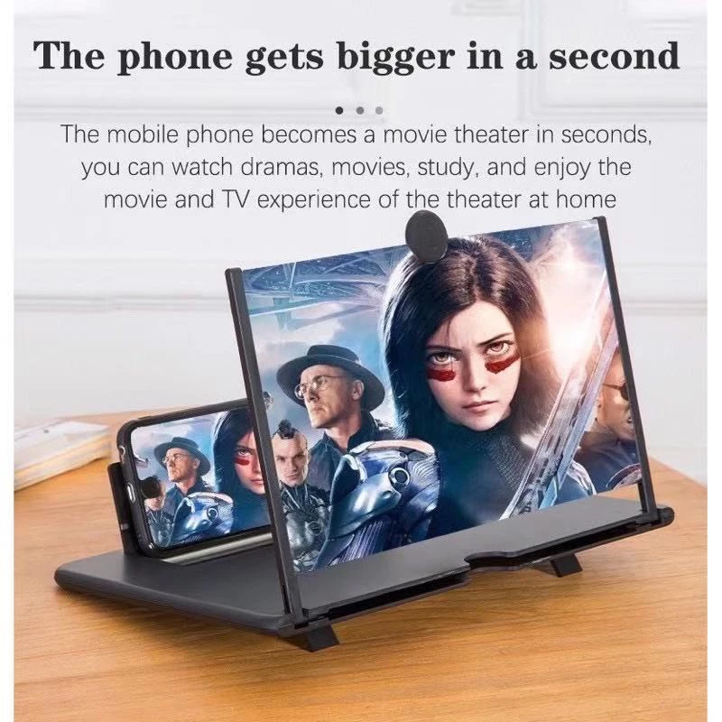 3D Video Amplifier 10 inch ขยายจอ จอขยาย 3D โทรศัพท์ 10 นิ้ว บาง พกพาสะดวก สุ่มสี thumbnail 5