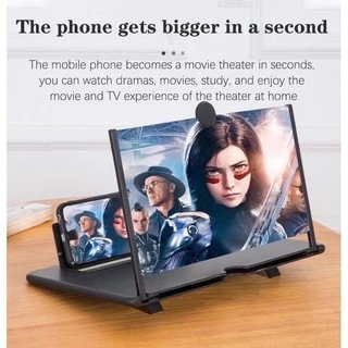 3D Video Amplifier 10 inch ขยายจอ จอขยาย 3D โทรศัพท์ 10 นิ้ว บาง พกพาสะดวก สุ่มสี