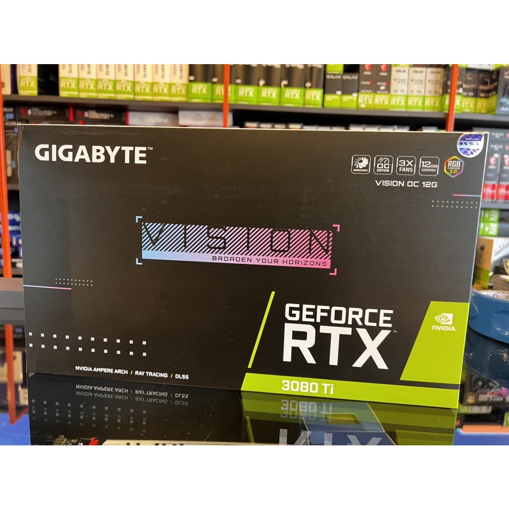 การ์ดจอ VGA Card Gigabyte RTX 3080Ti Vision 12GB