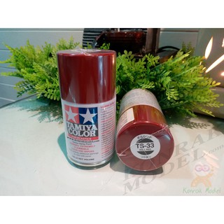 สีสเปย์ Tamiya TS-33 HULL RED 100ML