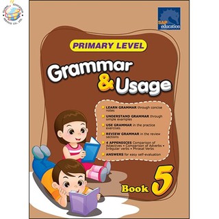 Global Education หนังสือแบบฝึกหัดภาษาอังกฤษ Grammar ป.5 English Grammar Lessons Workbook 5