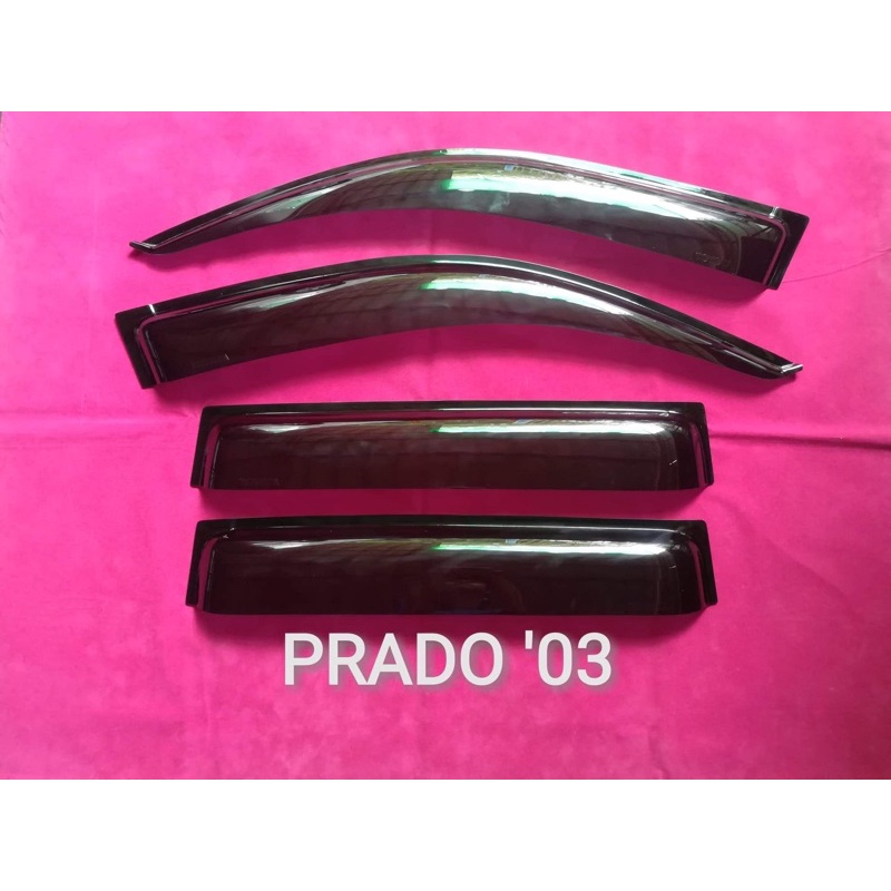 คิ้วกันสาดรถยนต์ Toyota Land Cruiser Prado 2003