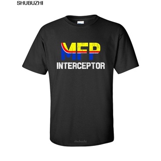 เสื้อยืดวินเทจเสื้อยืด พิมพ์ลาย Mad Max Interceptor MFP Main Force Patrol สําหรับผู้ชาย sbz8254S-5XL