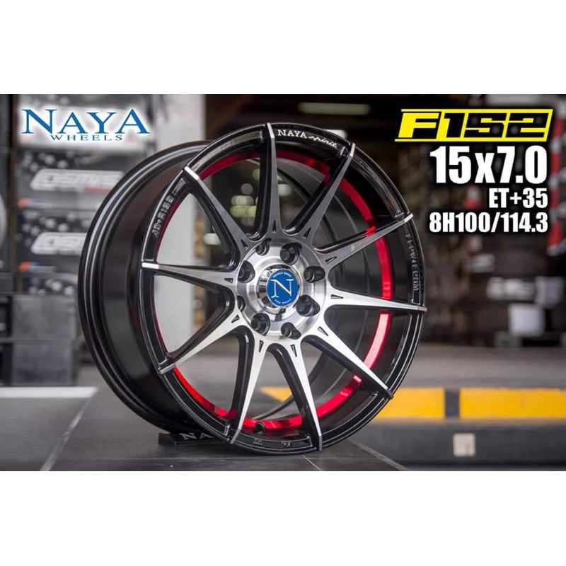 ล้อแม็กซ์ Naya F152 ขอบ15 4h100 หรูหรา อย่างมีระดับ