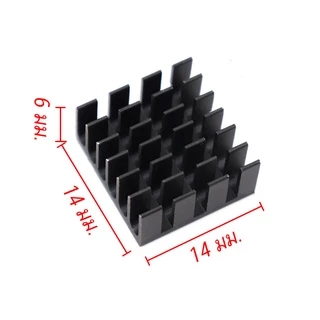 ฮีทซิงค์ สำหรับอุปกรณ์อิเล็คทรอนิกส์ Aluminum HeatSink ตัวเลือกขนาด 8x8 10x10 14x14