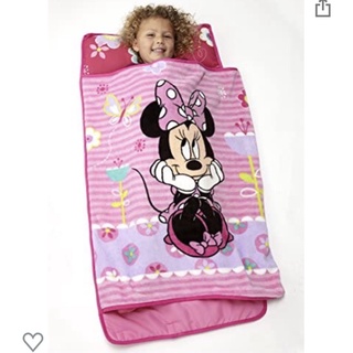 Disney Minnie Mouse Toddler Rolled Nap Mat, Sweet as Minnie, Minnie Mouse - Sweet as Minnie