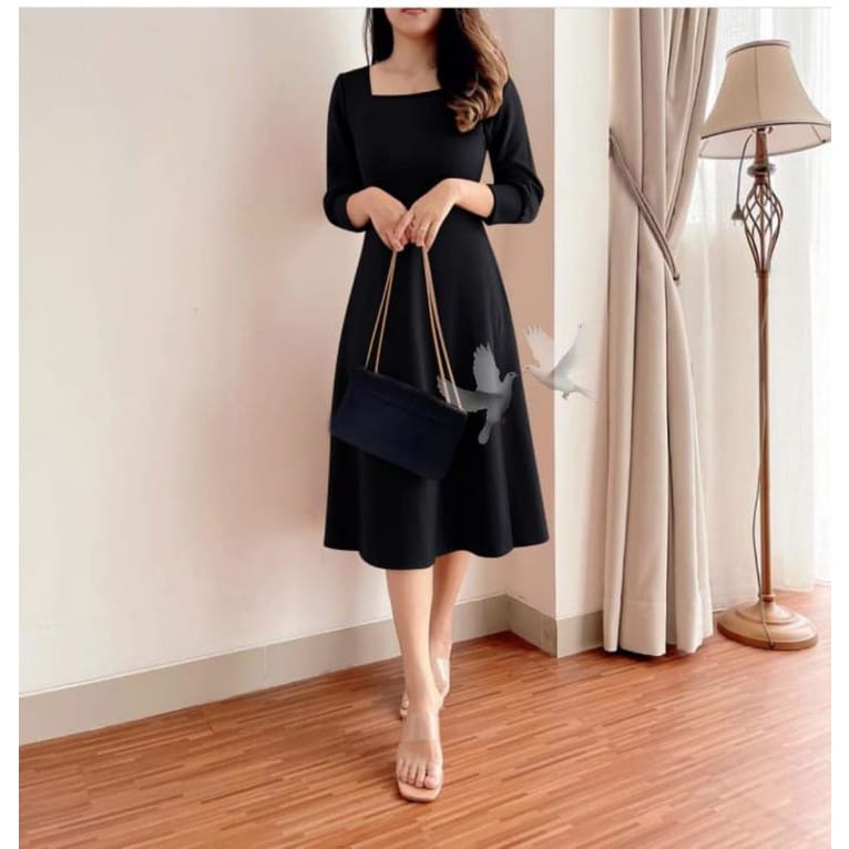 DAHAYU DRESS / VINTAGE DRESS / LATEST SCUBA DRESS