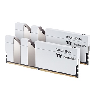 16GB (8GBx2) DDR4/4400 RAM PC (แรมพีซี) THERMALTAKE TOUGHRAM Memory White (R020D408GX2-4400C19A)