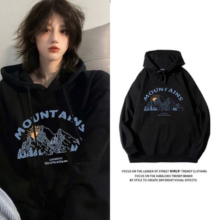 Cotton sweater womens ins autumn and winter New Korean style loose student long sleeve hooded BF coat womens fashion