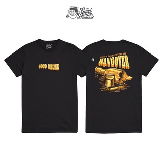 เสื้อยืดสําหรับผู้ชาย$"Hangover" เสื้อยืดสีดํา - เสื้อยืดเสื้อผ้าสําหรับผู้ชาย/เสื้อยืดสําหรับผ E%.