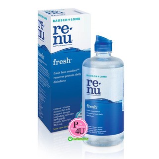 Renu น้ำยาล้างคอนแทคเลนส์ 355 ml *****แถมขวดเล็ก 60 ml เรนู