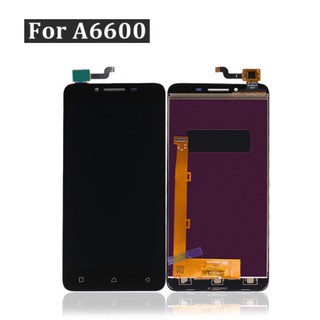 แผงหน้าจอสัมผัส LCD สําหรับ LENOVO LENOVO A6600