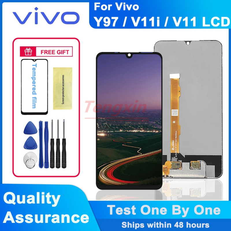 6.3 นิ้วจอแสดงผล LCD สําหรับ VIVO V11i Y97 LCD touch screen Digitizer Assembly สําหรับ VIVO V11 1806