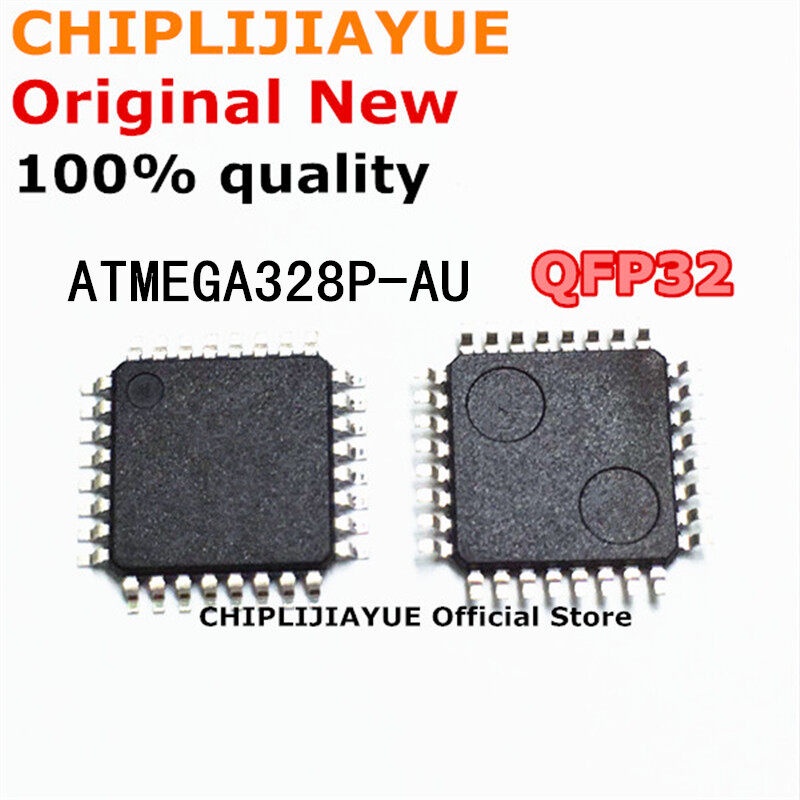 2 ชิ้น ATMEGA328P-AU QFP32 ATMEGA328P AU ATMEGA328 MEGA328P QFP-32 ชิปเซ็ตใหม่และ IC