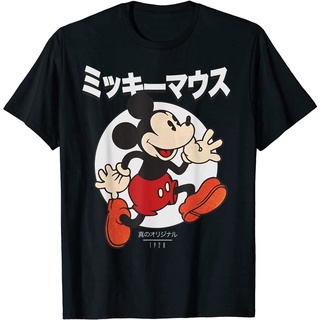 เสื้อยืด Disney Mickey And Friends Mickey Mouse Kanji Portrait T-Shirt - Mens T-Shirt